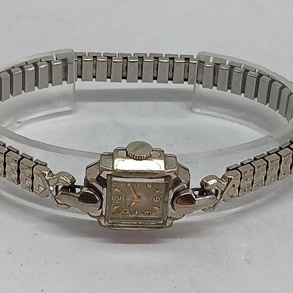 VINTAGE Benrus Women\'s 17 x 19mm Manual Wind 17 Jewel Swiss Made Cocktail Watch main image 8